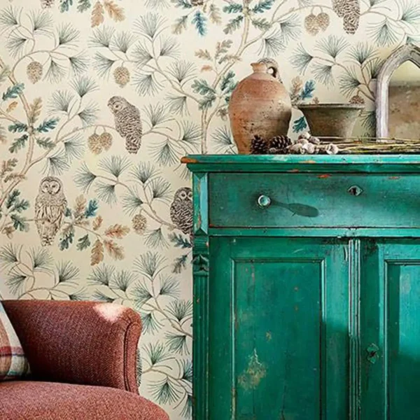 Owlswick Wallpaper - Whitstable Blue by Owlswick Wallpaper - Whitstable Blue from