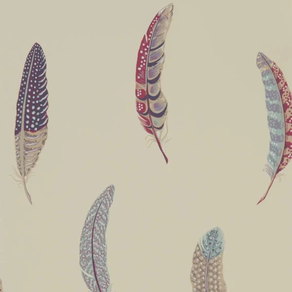 Lismore Wallpaper - Fig by multicolour botanical wallpaper from sanderson