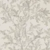 black-grey botanical wallpaper from sanderson