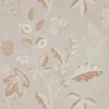 brown botanical wallpaper from sanderson