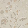 brown botanical wallpaper from sanderson