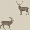 black-grey animal wallpaper from sanderson
