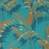 blue botanical wallpaper from sanderson