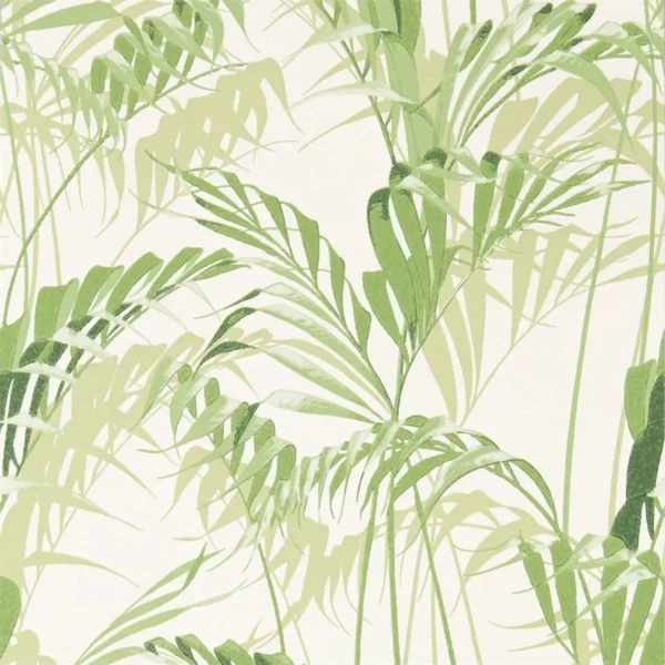 Palm House Wallpaper - Botanical Green by green botanical wallpaper from sanderson