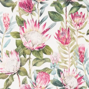 multicolour botanical wallpaper from sanderson