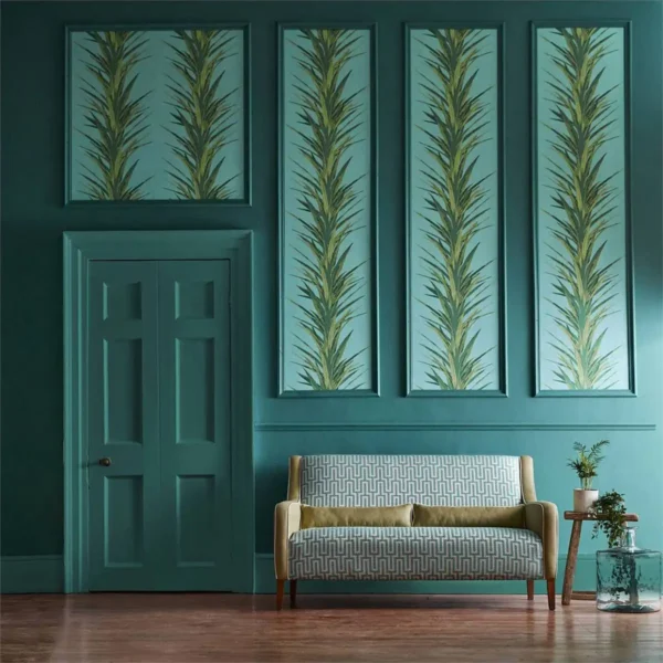 Yucca Wallpaper - Sky / Green from