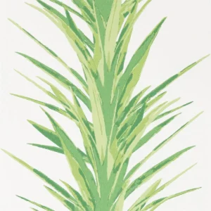 green botanical wallpaper from sanderson