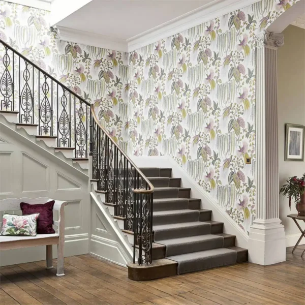 Bird of Paradise Wallpaper - Linen by Bird of Paradise Wallpaper - Linen from