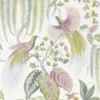 multicolour botanical wallpaper from sanderson