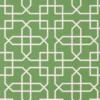 green geometric wallpaper from sanderson