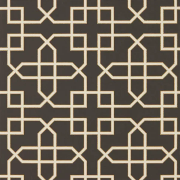 black-grey geometric wallpaper from sanderson