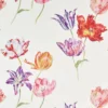 multicolour botanical wallpaper from sanderson