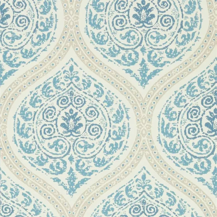 Madurai Wallpaper - Indigo swatch