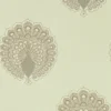 black-grey animal wallpaper from sanderson