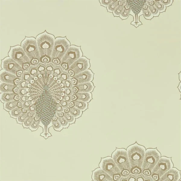 black-grey animal wallpaper from sanderson