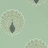 black-grey animal wallpaper from sanderson
