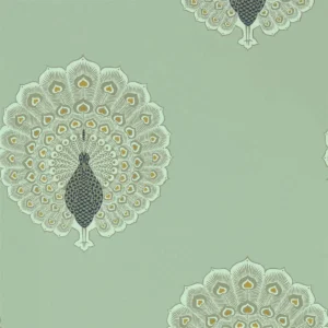 black-grey animal wallpaper from sanderson