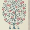 blue botanical wallpaper from sanderson