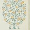 brown botanical wallpaper from sanderson