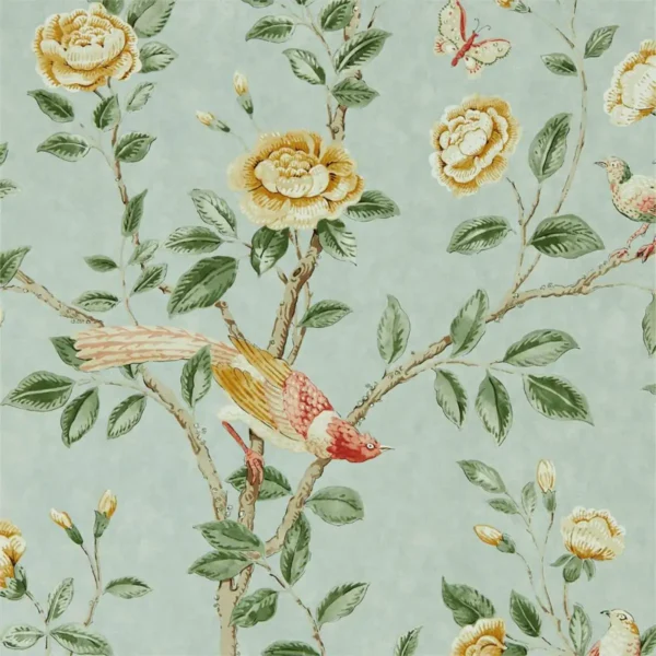 multicolour animal wallpaper from sanderson