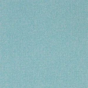 blue plain wallpaper from sanderson