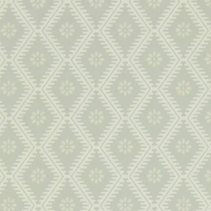 Witney Daisy Wallpaper - Lagoon swatch