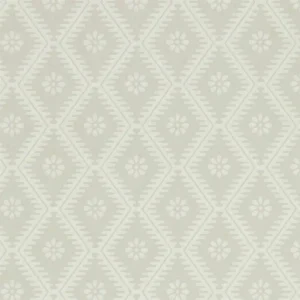 black-grey geometric wallpaper from sanderson