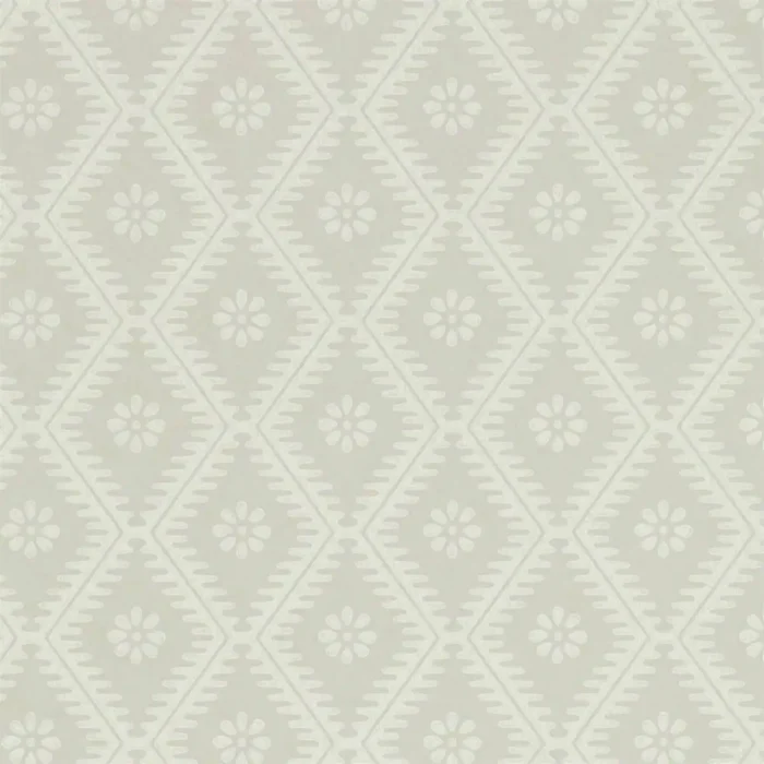 Witney Daisy Wallpaper - Linen swatch