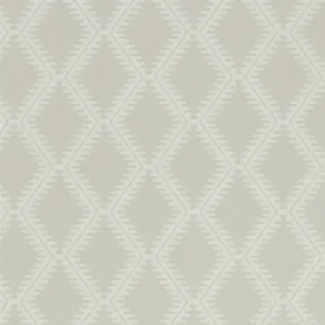 black-grey geometric wallpaper from sanderson