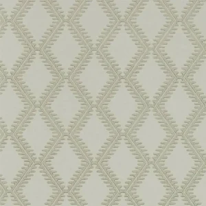 black-grey geometric wallpaper from sanderson