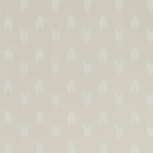 brown geometric wallpaper from sanderson