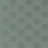 black-grey botanical wallpaper from sanderson