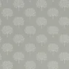 black-grey botanical wallpaper from sanderson