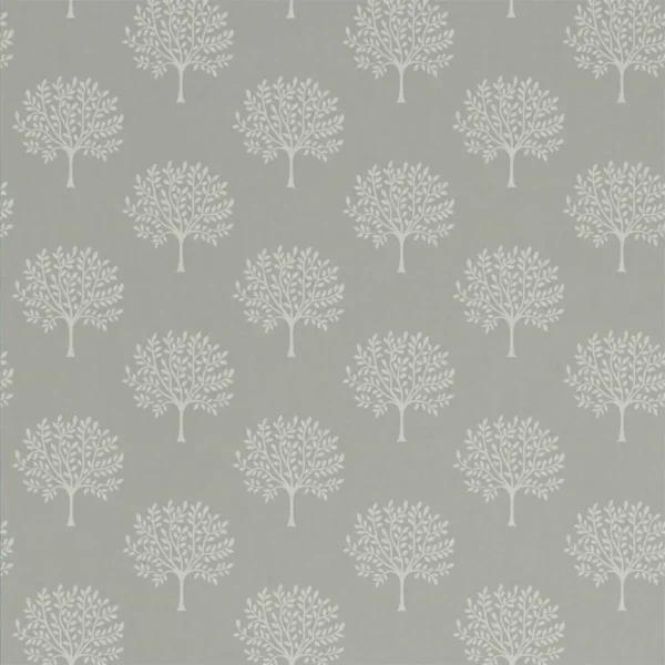 Marcham Tree Wallpaper - Grey Birch by black-grey botanical wallpaper from sanderson