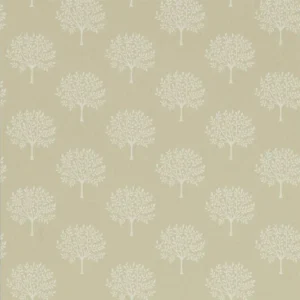 brown botanical wallpaper from sanderson