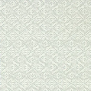 blue geometric wallpaper from sanderson