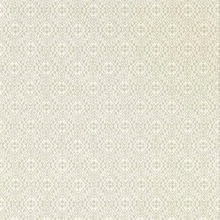 Pinjara Trellis Wallpaper - Dove swatch