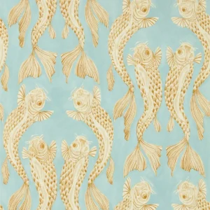 blue animal wallpaper from sanderson