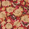 red animal wallpaper from sanderson