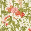 green botanical wallpaper from sanderson
