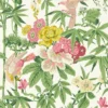 green botanical wallpaper from sanderson
