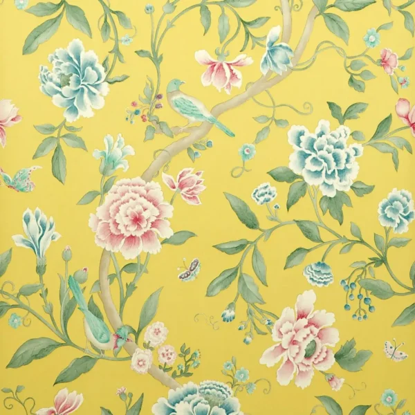 blue animal wallpaper from sanderson