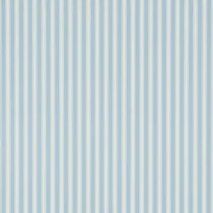blue striped wallpaper from sanderson