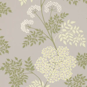 blue botanical wallpaper from sanderson