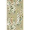 green botanical wallpaper from sanderson