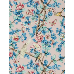 blue animal wallpaper from sanderson