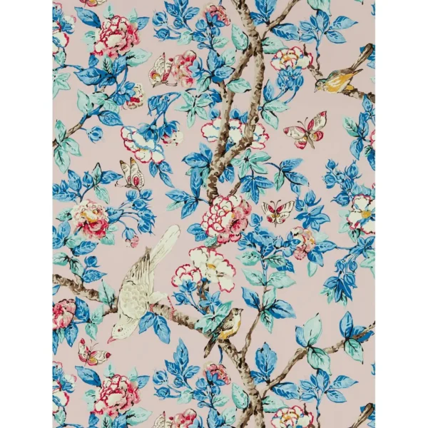 blue animal wallpaper from sanderson