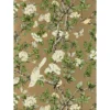 green animal wallpaper from sanderson