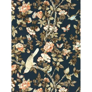 blue animal wallpaper from sanderson