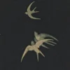 black-grey animal wallpaper from sanderson
